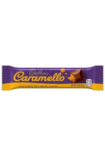 Cadbury Caramello Milk Chocolate & Creamy Caramel Candy Bar 45g