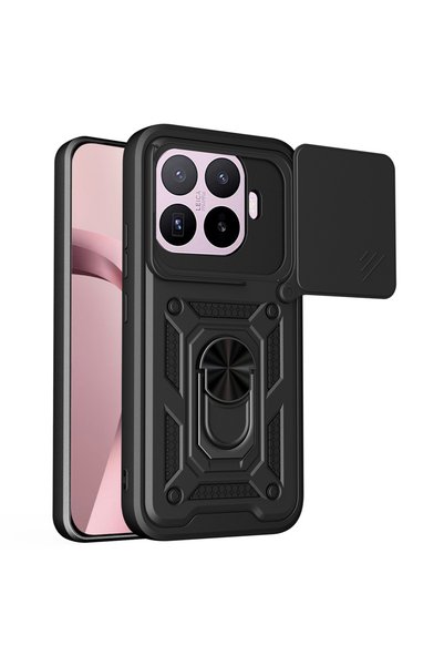 Aiyando Husa pentru Xiaomi 17T Ring Armor Kickstand Tough Rugged Cover cu pro...