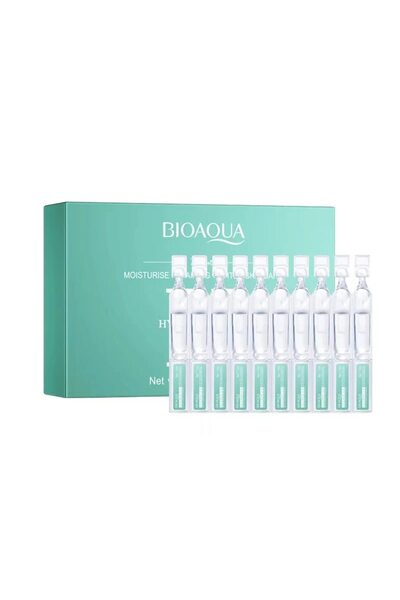 Bioaqua Set de ser reparator hidratant cu acid hialuronic 1.5mlx30buc