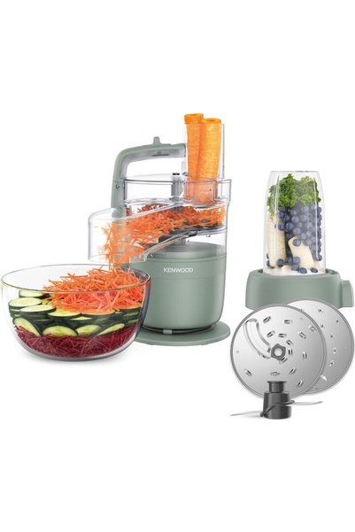 Kenwood Robot de bucatarie compact MultiPro Go FDP23.380GR, 900W, vas 1.3L, b...