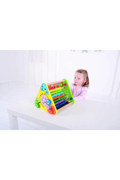 BIGJIGS Toys Centru de activitati - litere si imagini in engleza