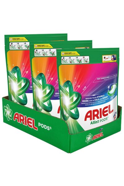 Ariel Capsule de detergent de rufe Color All-in-1 Pods - 195 spălări (3 x 65 ...