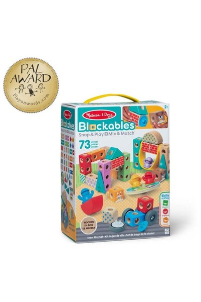 Spin Master Games Set de joaca Melissa & Doug Spin Master - Blockablesв„ў Ora...