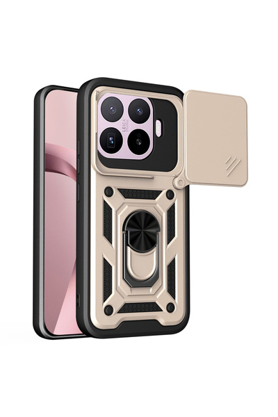Aiyando Husa pentru Xiaomi 17T Ring Armor Kickstand Tough Rugged Cover cu pro...