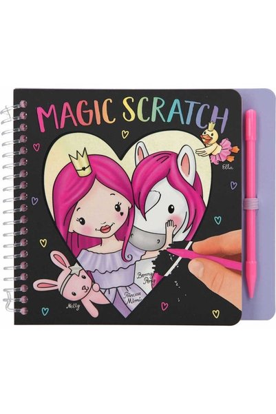 Depesche Carte Princess Mimi Mini Magic-Scratch Book PT11413
