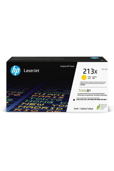 HP Cartus Toner 213X, Galben