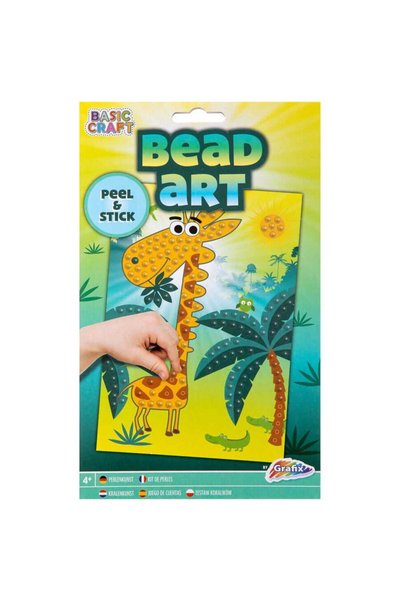 GRAFİX Creative set Mosaic Bead Art 25x15 cm GR100029, Age 4+ years