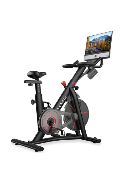 Yesoul Fitness bike Spinning Bike G1M Plus, Black, 21.5” display, magnetic re...