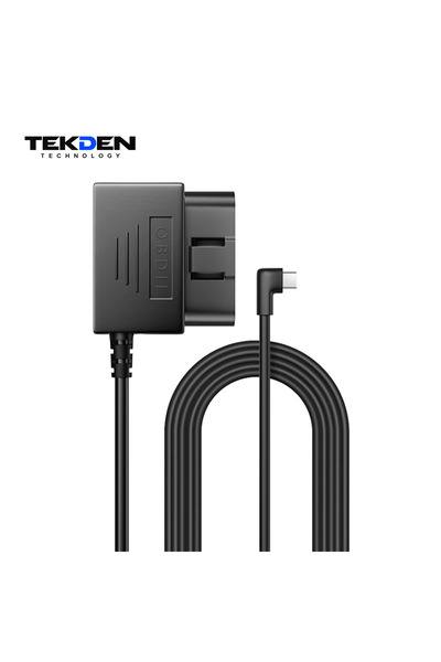 Tekden OBD Hardwire Kit Type-C 7/24 Park Modu Araç Kamerası Güç Kablosu Tüm K...