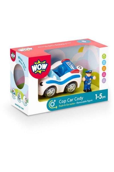WOW Toys Children's toy WOW Toys, Police car, Cop Car Cody, 1-5 years