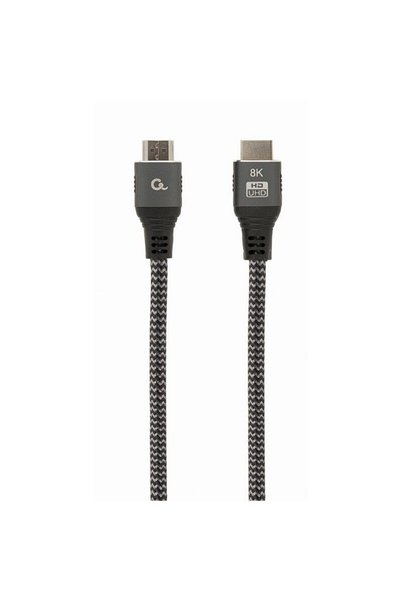 Gembird Υπερυψηλή Ταχύτητα ​ ​ Καλώδιο HDMI με Ethernet 8K, Σειρά Plus 1μ, Γκρι