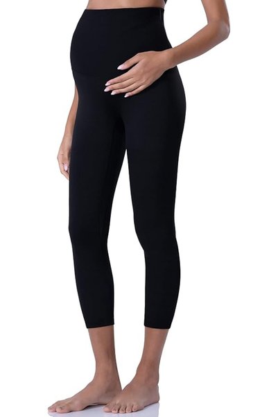 GENERAL POSHDIVAH Women's Maternity Leggings Over The Belly Pregnancy Yoga Pa...