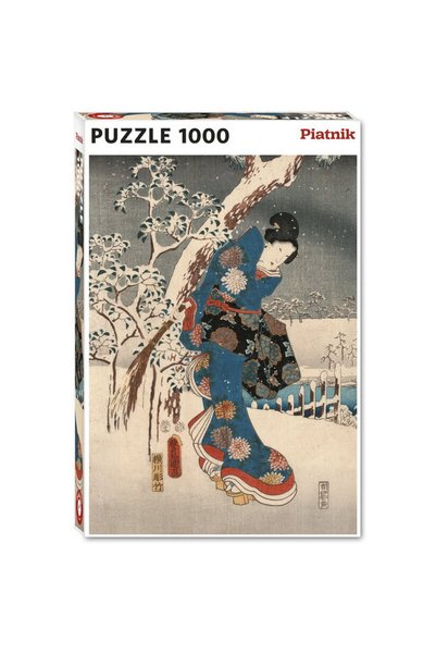 Piatnik Puzzle Piatnik, Tale of Genji - Utagawa Hiroshige, 1000 pieces