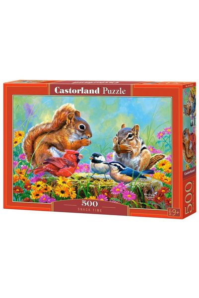 Castor Puzzle Castorland, Snack Time, 500 piese