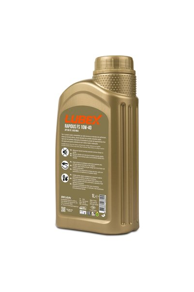 Lubex Rapidus FS 4T 10W40 Tam Sentetik Motosiklet Yağı 1 Litre