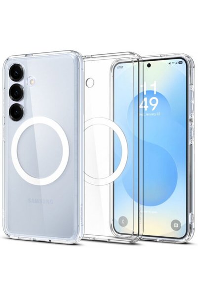 Spigen Θήκη MagSafe για Samsung Galaxy S25+ S936, Spigen, Ultra Hybrid, Λευκό...