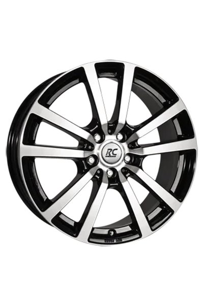 BROCK Set 4 × Jante aliaj Opel Vivaro, speciale de greutate, 16", culoare Neg...