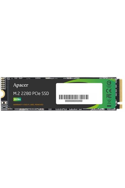 Apacer SSD AS2280P4X, 1TB, M.2, 2280 PCIe NVMe Gen3 x4