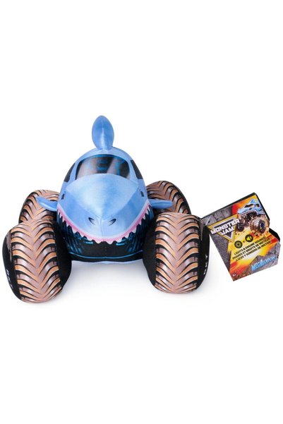 Spin Master Games Monster Jam - Πολυτελές Φορτηγό Megalodon με Φώτα και Ήχους...