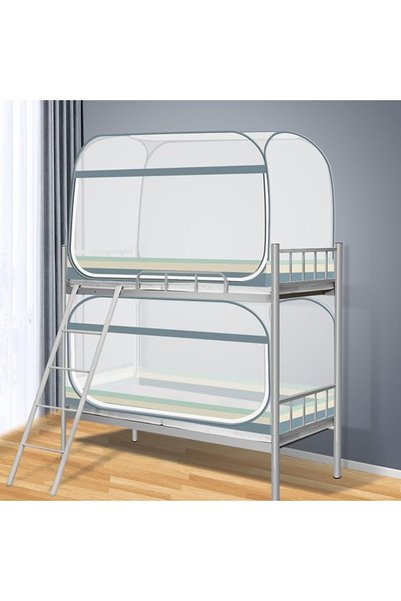GENERAL Faawo Double Decker Bed Tent, Pop-Up Mosquito Net, Portable Folding D...