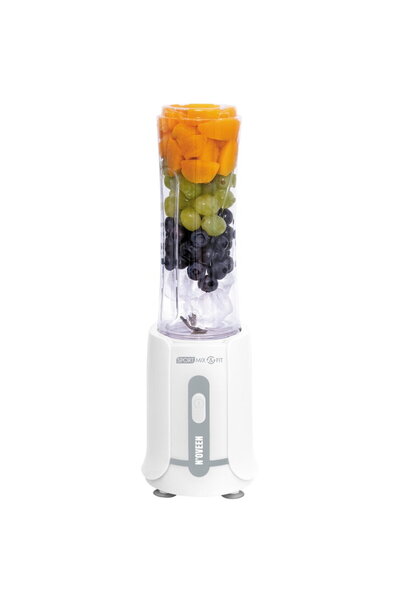 Noveen Μπλέντερ, Noveen, Sport Mix & Fit SB230, 600 ml, 300 W, Ασημί/Γκρι