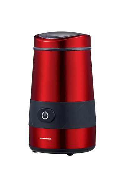 Heinner Rasnita electrica HCG-200RED, 200 W, 60 g, Interior Inox, Rosu