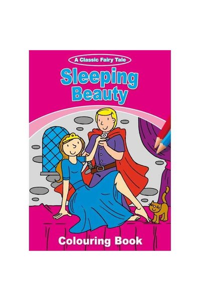 Alligator Sleeping Beauty Story Coloring Book