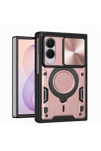 Aiyando Husa pentru Samsung Galaxy Z Fold8 cu protecție pentru cameră și supo...