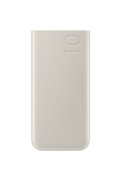 Samsung Εξωτερική Μπαταρία EB-P3401XUEGWW, 10000mAh, 25W, PD, 2 x USB-C, Μπεζ