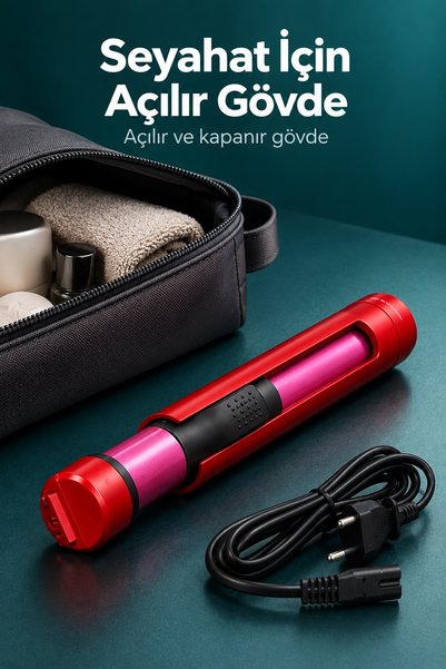 FTA TİCARET Travel-Size Hair Styler for Waves and Curls