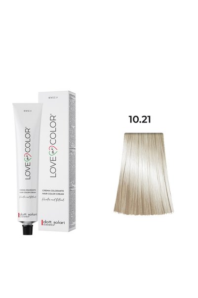 dott. solari COSMETICS Love Me Color Βαφή Μαλλιών 10.21 Πολύ Ανοιχτό Ιριδίζον...