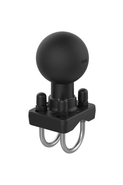 ram mounts RAM® Double U-bolt Ball Base for 1" - 1.25" Track - Size D