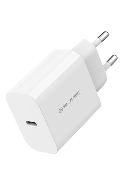 Blavec Încărcător Retea BC-7, 45W, 3A, 1 x USB-C, Alb