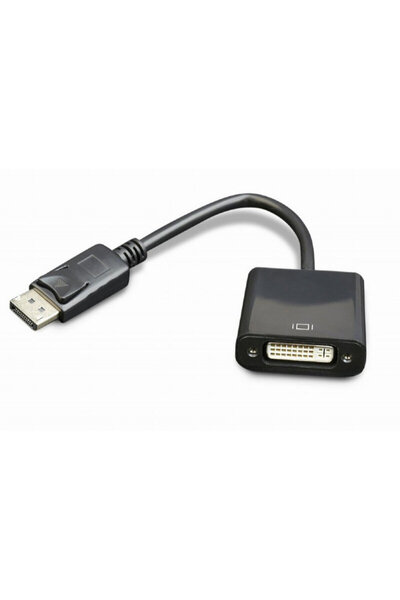 Gembird Adaptor 1x DisplayPort Male - 1x DVI-I Female, negru