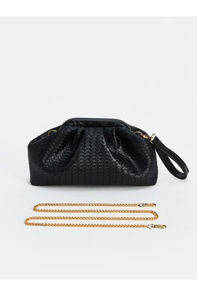 LC Waikiki Esvab • Modern & Distinctive Knitted Embroidered Women's Shoulder Bag