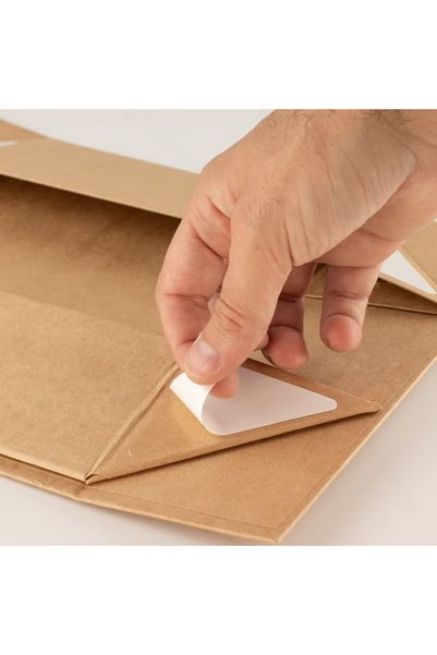 BOX Coș cadou plat (dezasamblat) – Coș cadou mediu (24 x 18.2 x 8 cm)