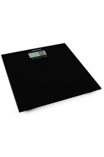 ESPERANZA Aerobic Bathroom Scale EBS002K, 180 kg, Black