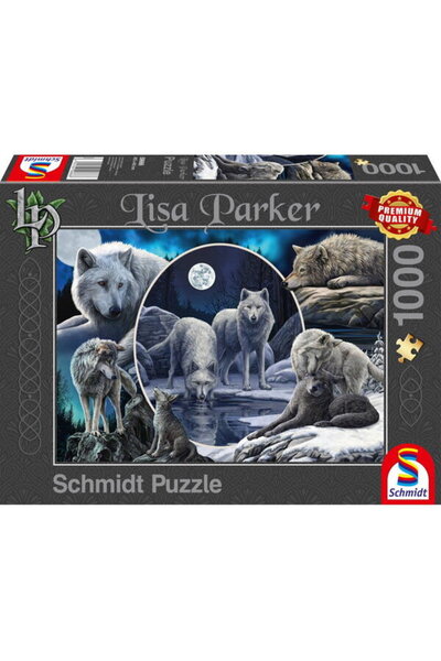 Schmidt Puzzle: Lisa Parker - Lupi uimitori, 1000 de piese