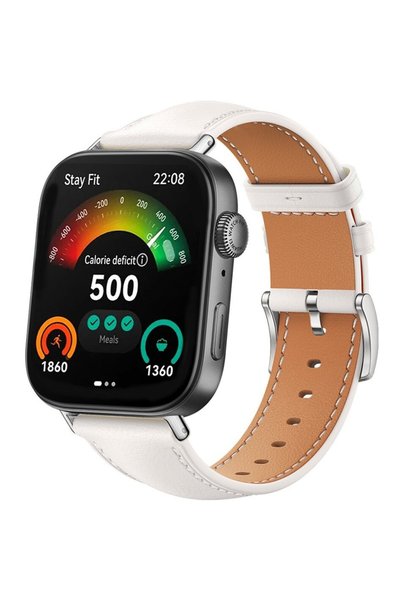 XGSM Curea din piele pentru Huawei Watch Fit 4 / 4 Pro / 3, Bej
