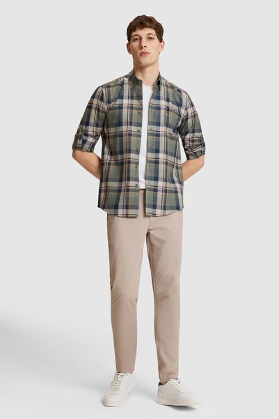 U.S. Polo Assn. بنطلون رجالي من القماش الكتاني/الشينو 50328974-VR049