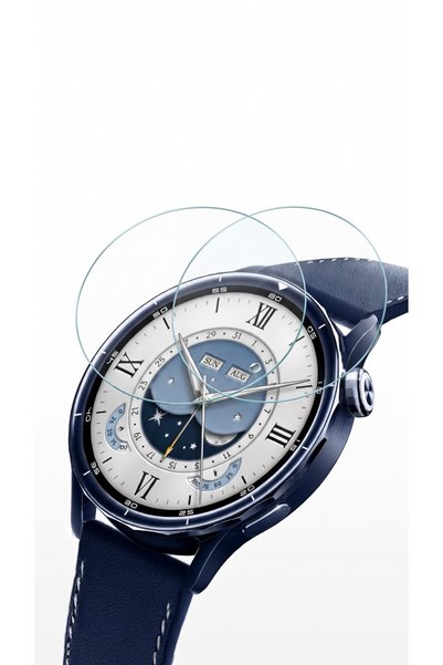 Ecr Mobile Xiaomi Watch S5 46 mm ile Uyumlu 9H Nano Ekran Koruyucu(2 Adet)