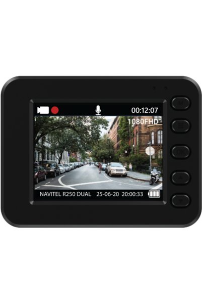 Navitel Cameră video auto R250, Negru + Cameră spate HD