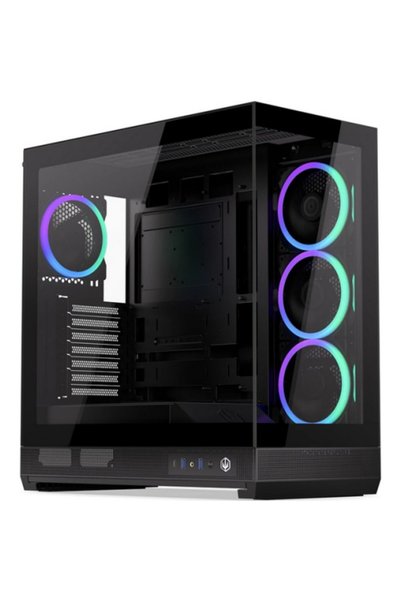 Endorfy Carcasă PC Fishtank 6000 Corona Gaming Midi Tower cu fereastră latera...