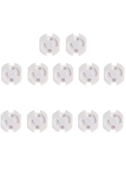 FONIX ElectroGuard Basic - Set of 12 Rotating Socket Protectors, Essential Pr...