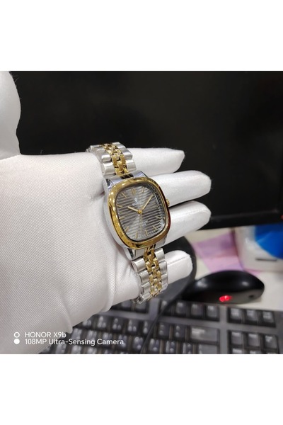 FANDER BLUE Maxwell Silver Watch with White Dial, Metal Strap and Date Window
