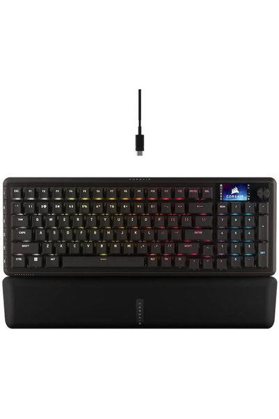Corsair Tastatura mecanica gaming VANGUARD 96, 2.4GHz Wireless/Bluetooth®, LC...
