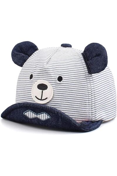 Arabest Baby Baseball Hat, Cute Cartoon Sun Cap for Boys and Girls, 3-15 Months