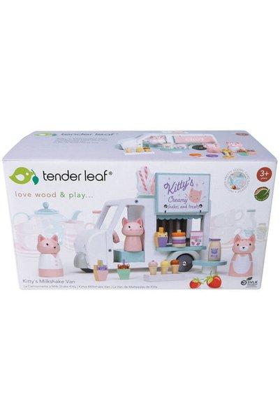 Tender Leaf Образователна играчка, Камионето за млечни шейкове на Кити, Играч...