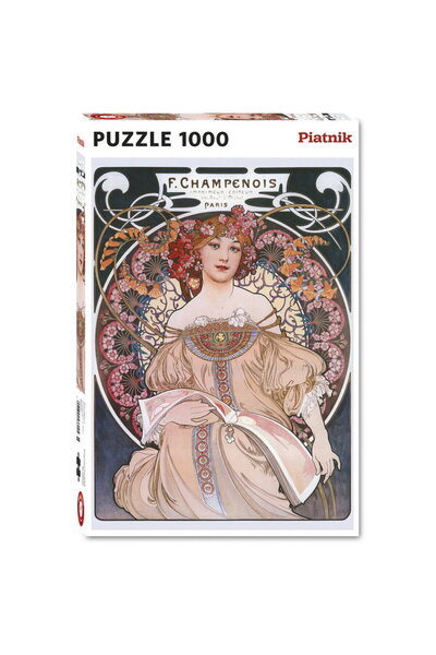 Piatnik Puzzle, Dreams - Alphonse Mucha, 1000 pieces