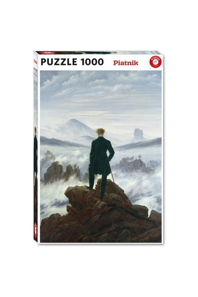 Piatnik Puzzle piatnik, traveler above the sea of fog – caspar david friedric...